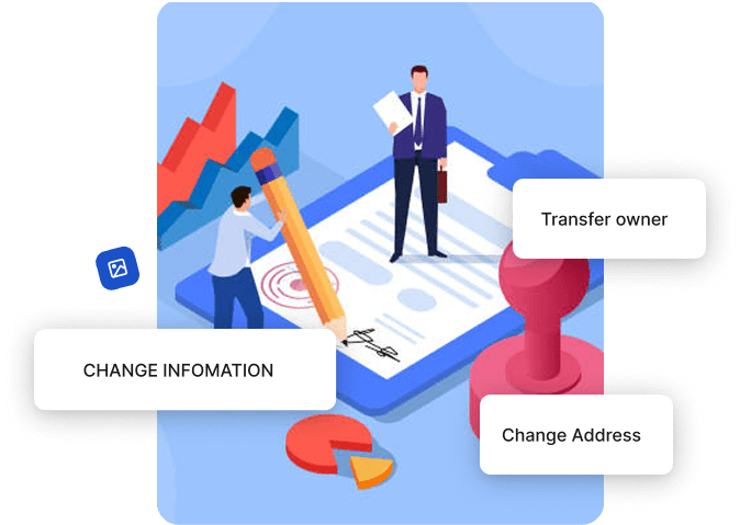 Apply For Change Of Information